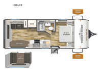 Puma Camping Edition 20RLCE Floorplan Image