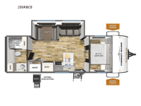Puma Camping Edition 250RBCE Floorplan Image