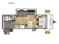 Puma Camping Edition 283BHCE Floorplan Image