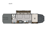 Renegade Classic CS170 Floorplan Image