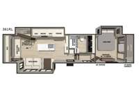 Cedar Creek 361RL Floorplan Image