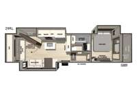 Cedar Creek 29RL Floorplan Image