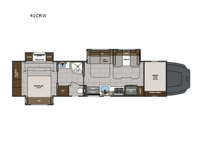 Renegade Classic 41CRW Floorplan Image