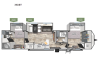 Puma Vista 39DBT Floorplan Image