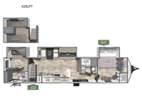 Puma Vista 429LFT Floorplan Image