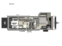 Vengeance Rogue Armored 25L141 Floorplan Image