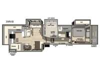 Cedar Creek 39RKB Floorplan Image