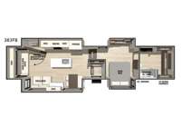 Cedar Creek 383FB Floorplan Image