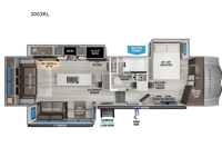 Influence 3003RL Floorplan Image