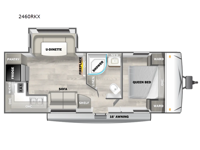 EVO Lite 2460RKX Floorplan Image