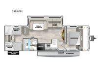 EVO Lite 2985VBX Floorplan Image