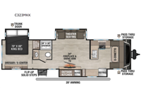 Connect C323MKK Floorplan Image