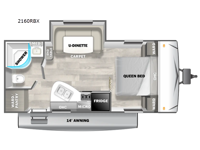 EVO Lite 2160RBX Floorplan Image