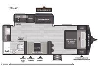 Walkabout 22MAX Floorplan Image