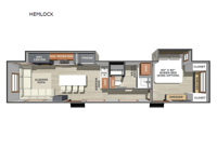 Lost Pines HEMLOCK Floorplan Image
