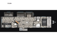 Zinger 331BH Floorplan Image
