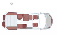 Remote Vans Aegis Floorplan Image