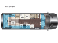Passage MD2 170 EXT Floorplan Image