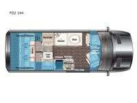Passage FD2 144 Floorplan Image