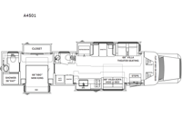Adventure A4501 Floorplan Image