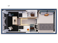 Baja Plus LX Floorplan Image