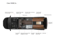 Storyteller Overland Crew MODE XL Floorplan Image