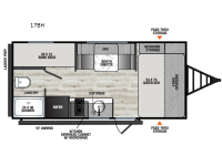 Viking 3K Series 17BH Floorplan Image