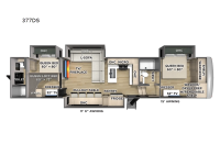 Puma Mesa 377DS Floorplan Image