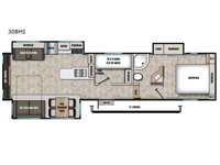 Phoenix Lite 30BHS Floorplan Image