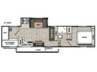 Phoenix Lite 274BH Floorplan Image