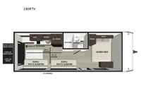 Wildwood FSX 190RTK Floorplan Image