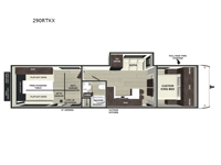 Wildwood FSX 290RTKX Floorplan Image