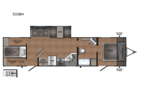 i-5 Edition 533BH Floorplan Image