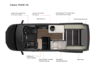 Storyteller Overland Classic MODE XO Floorplan Image