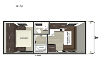 Wildwood FSX 161QK Floorplan Image