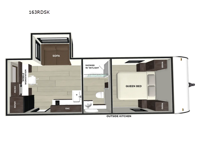Wildwood FSX 163RDSK Floorplan Image