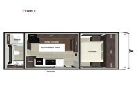 Wildwood FSX 233RBLE Floorplan Image