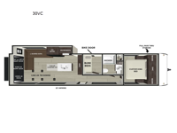 Wildwood FSX 30VC Floorplan Image