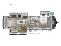 Model Z Air 310 Floorplan Image