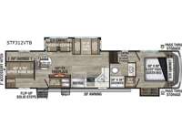 SportTrek STF312VTB Floorplan Image