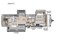 Solaire 3060RKTS Floorplan Image