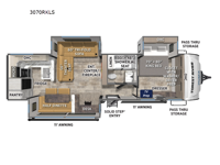 Puma Tracks 3070RKLS Floorplan Image