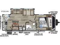 SportTrek ST251VRK Floorplan Image