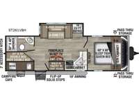 SportTrek ST261VBH Floorplan Image