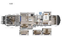 Model G 4150 Floorplan Image