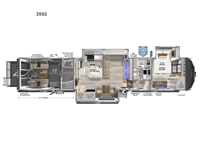 Model G 3950 Floorplan Image