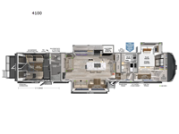 Model G 4100 Floorplan Image