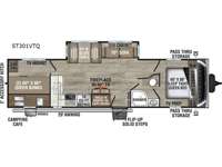 SportTrek ST301VTQ Floorplan Image