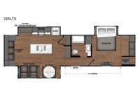 Shasta 33RLTS Floorplan Image