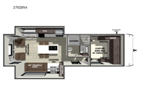 Wildwood 270ZENX Floorplan Image